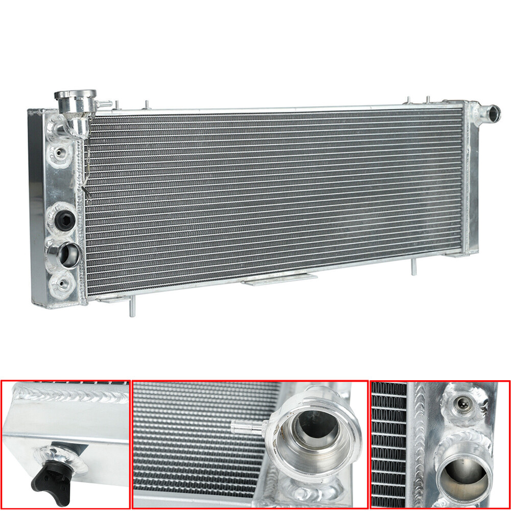 3 Row Core Aluminum Radiator For 1991-2001 Jeep Cherokee XJ Comanche 2.5L 4.0L