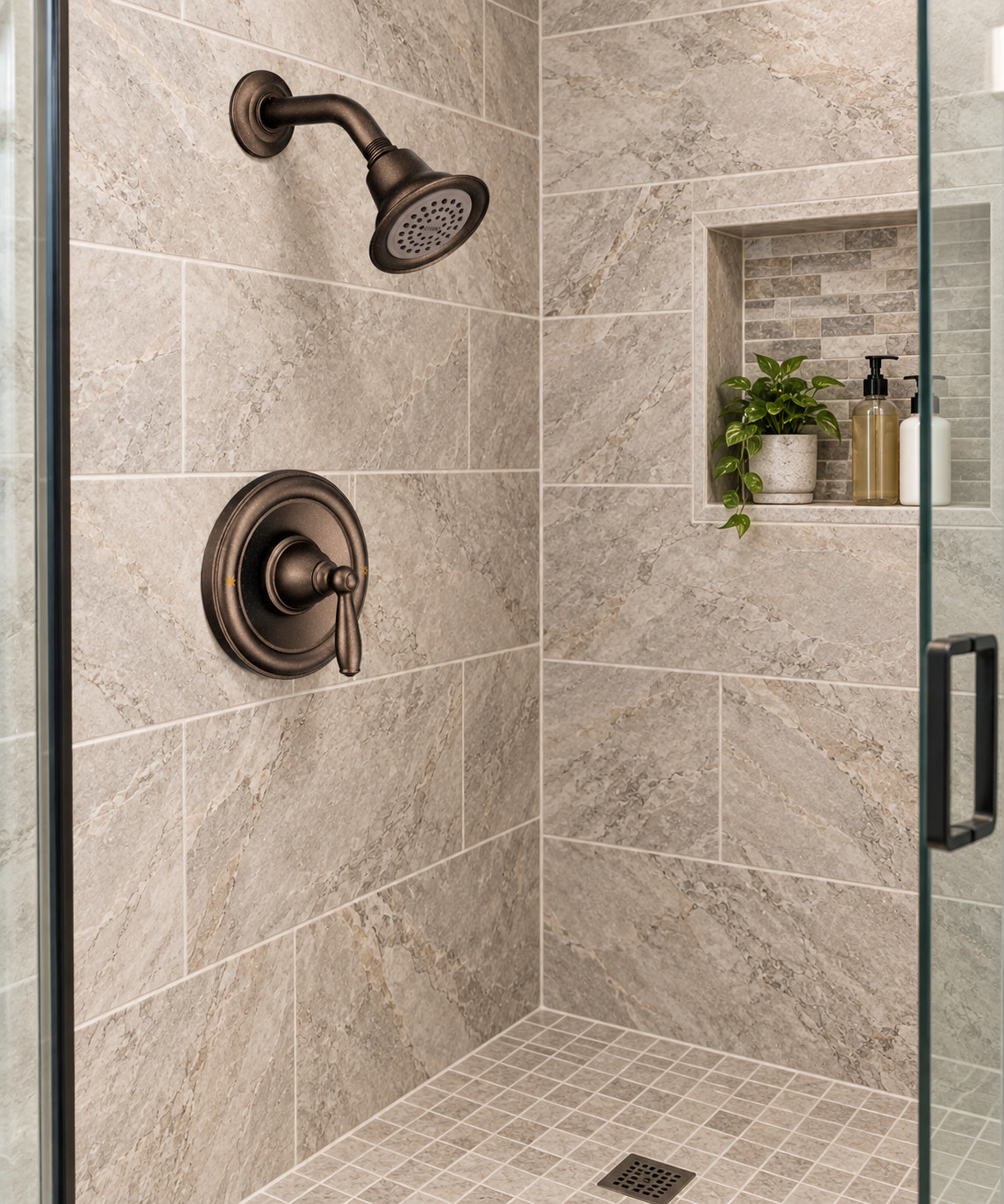 MOEN Brantford T2152EPORB Single-Handle Posi-Temp Shower Only Trim Kit Bronze