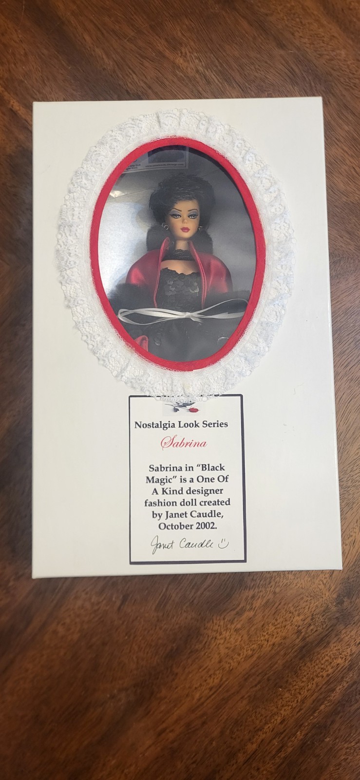 Rare OOAK Janet Caudle Doll Dress Sabrina in 