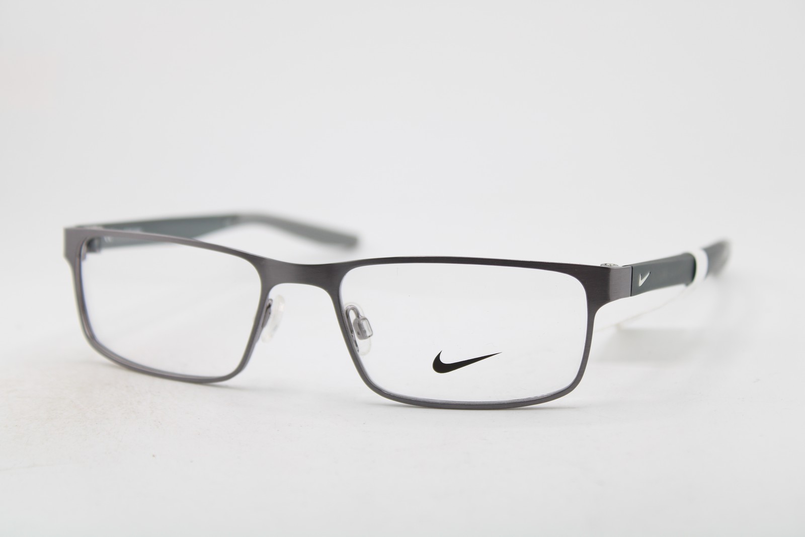 NEW NIKE 8131 073 GUNMETAL GREY AUTHENTIC EYEGLASSES 53-17 NEW NIKE 8131 073 GUNMETAL GREY AUTHENTIC EYEGLASSES 53-17