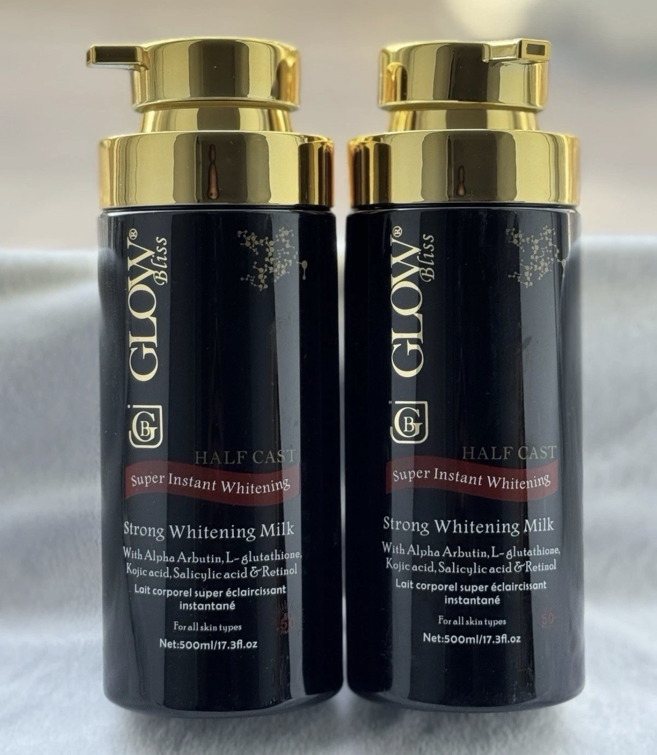 Glow Bliss black color Milk Body Lotion
