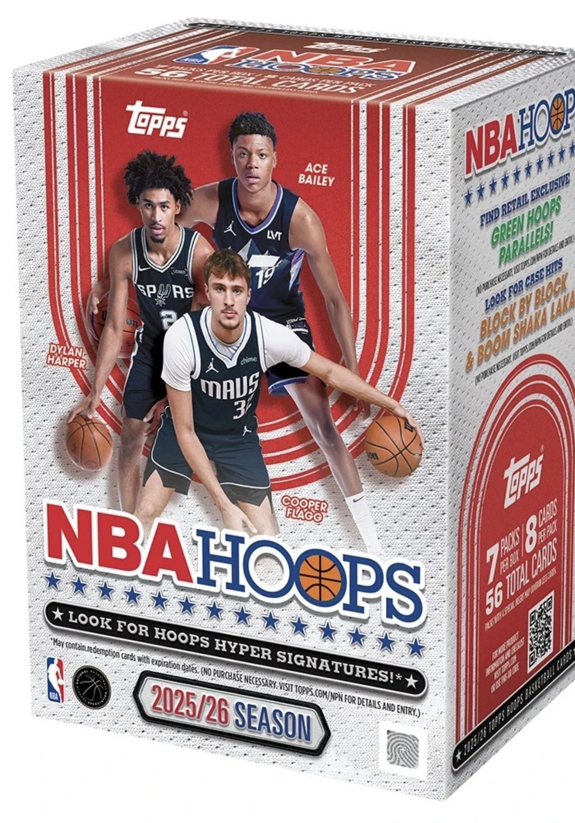 2025-26 Topps NBA Hoops Basketball Value Blaster Box 2025-26 Topps NBA Hoops Basketball Value Blaster Box