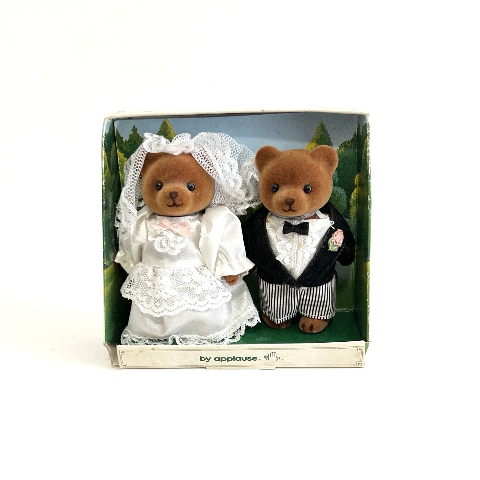 1986 Vintage Applause Teddy Bear Story \