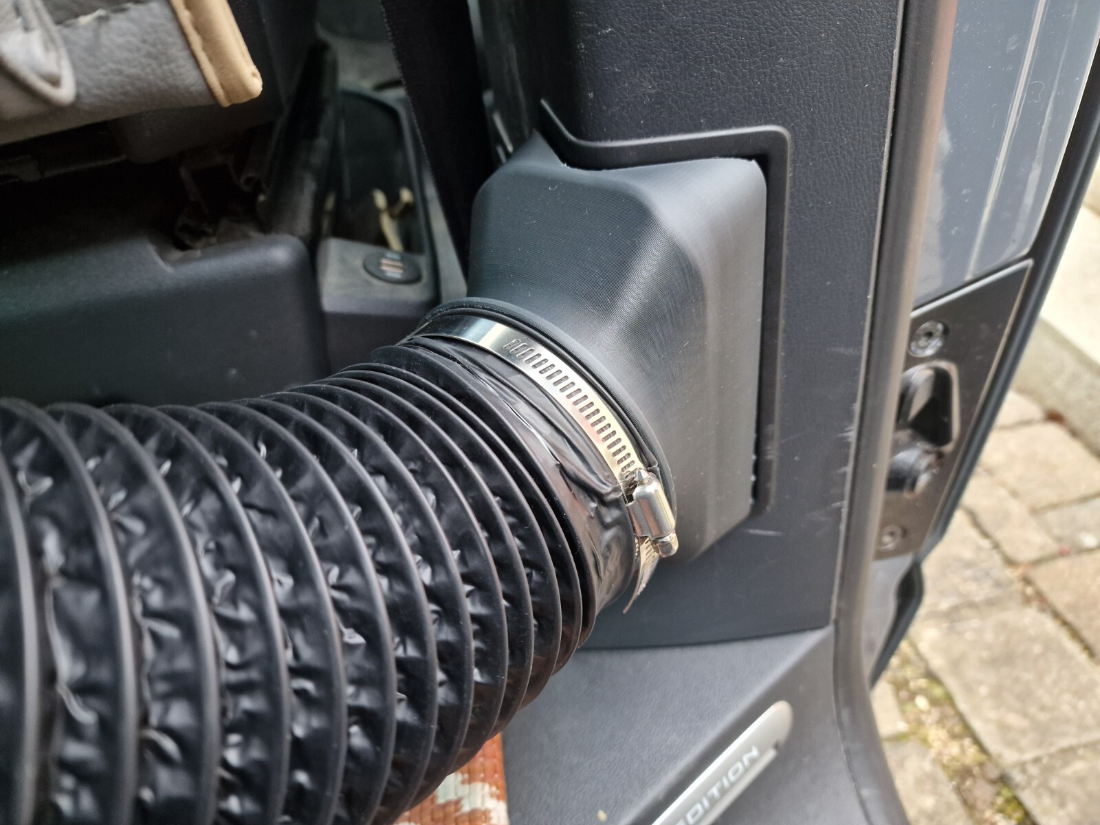 Heater Adapter Roof Heater VW T5, T6, T6.1. pop up roof California