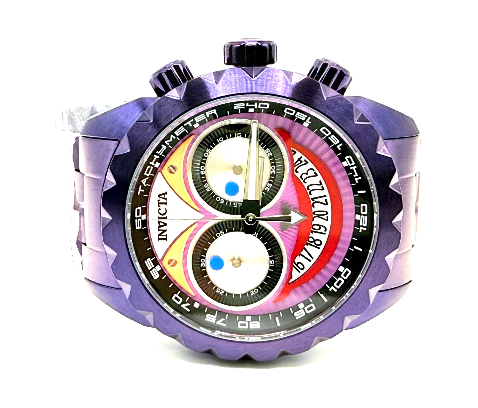 NEW INVICTA WATCH SPECIALTY 43213 50MM Z50 QUARTZ  3 YEAR WARRANTY  NO BOX