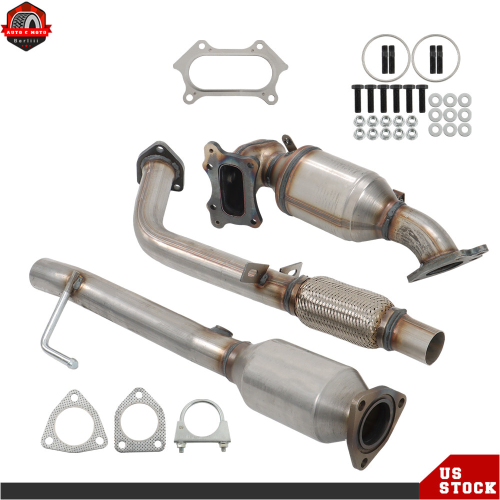 Catalytic converter Set For 2013-2017 Honda Accord 2.4L Front Manifold & Rear