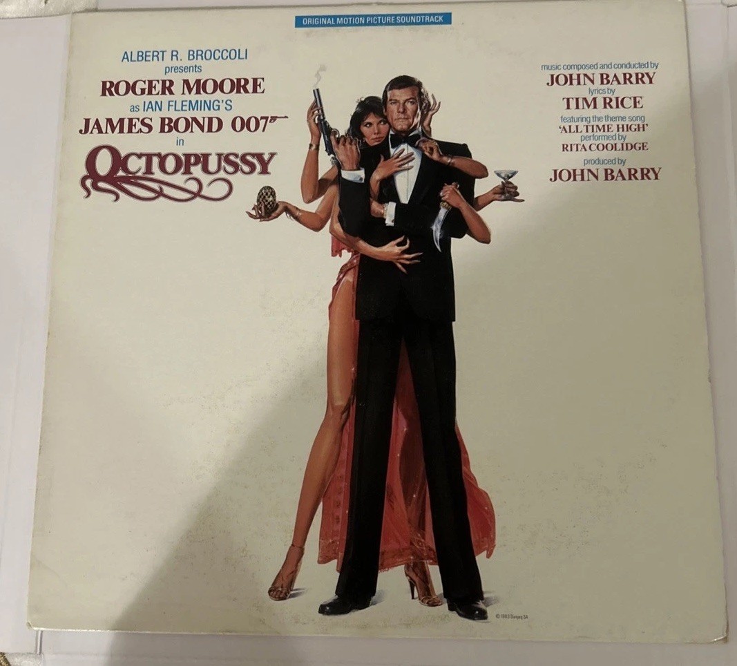 James Bond 007 Octopussy (1983) Original Motion Picture Soundtrack LP Viny A&M James Bond 007 Octopussy (1983) Original Motion Picture Soundtrack LP Viny A&M