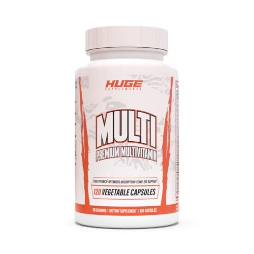 Huge Multi Multivitamin for Men Athletes 120 Capsules Huge Multi Multivitamin for Men Athletes 120 Capsules