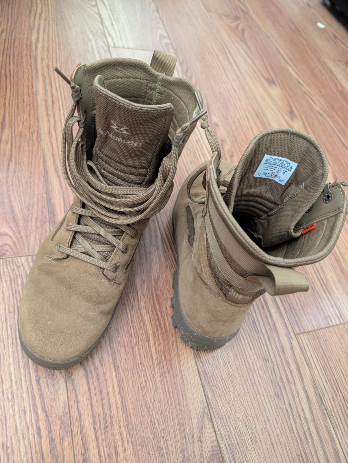 Garmont T8 Defense Tactical Boots Brown Wide Men\'s US 10.5 MPN 24-P000314 Garmont T8 Defense Tactical Boots Brown Wide Men\'s US 10.5 MPN 24-P000314