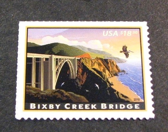 US Stamp Scott# 4439 Bixby Creek Bridge 2010  MNH L166