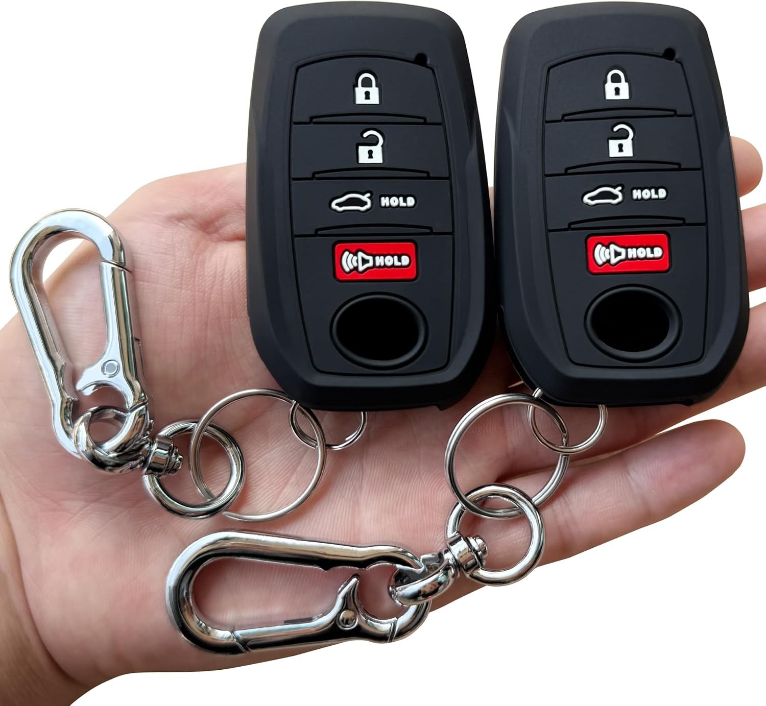TANDRIVE Key Fob Cover for Toyota 2026 2025 Camry and 2026-2023 Corolla Crown, 4