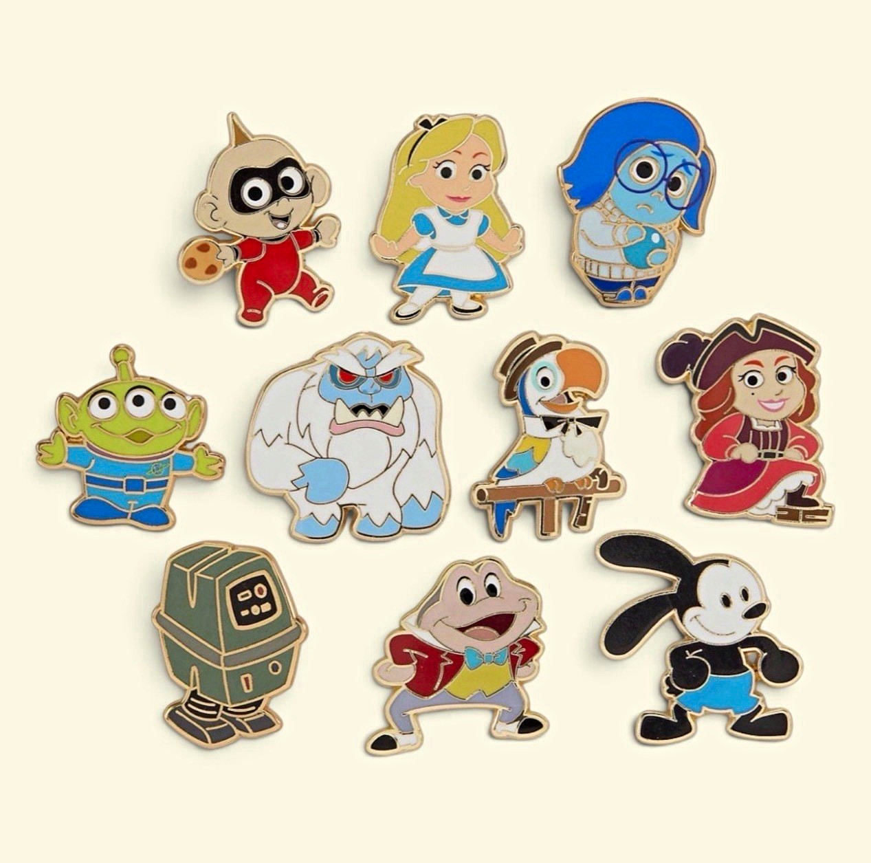 2026 Digitize Disney Mystery Pin Complete Set - Limited Release - Disneyland