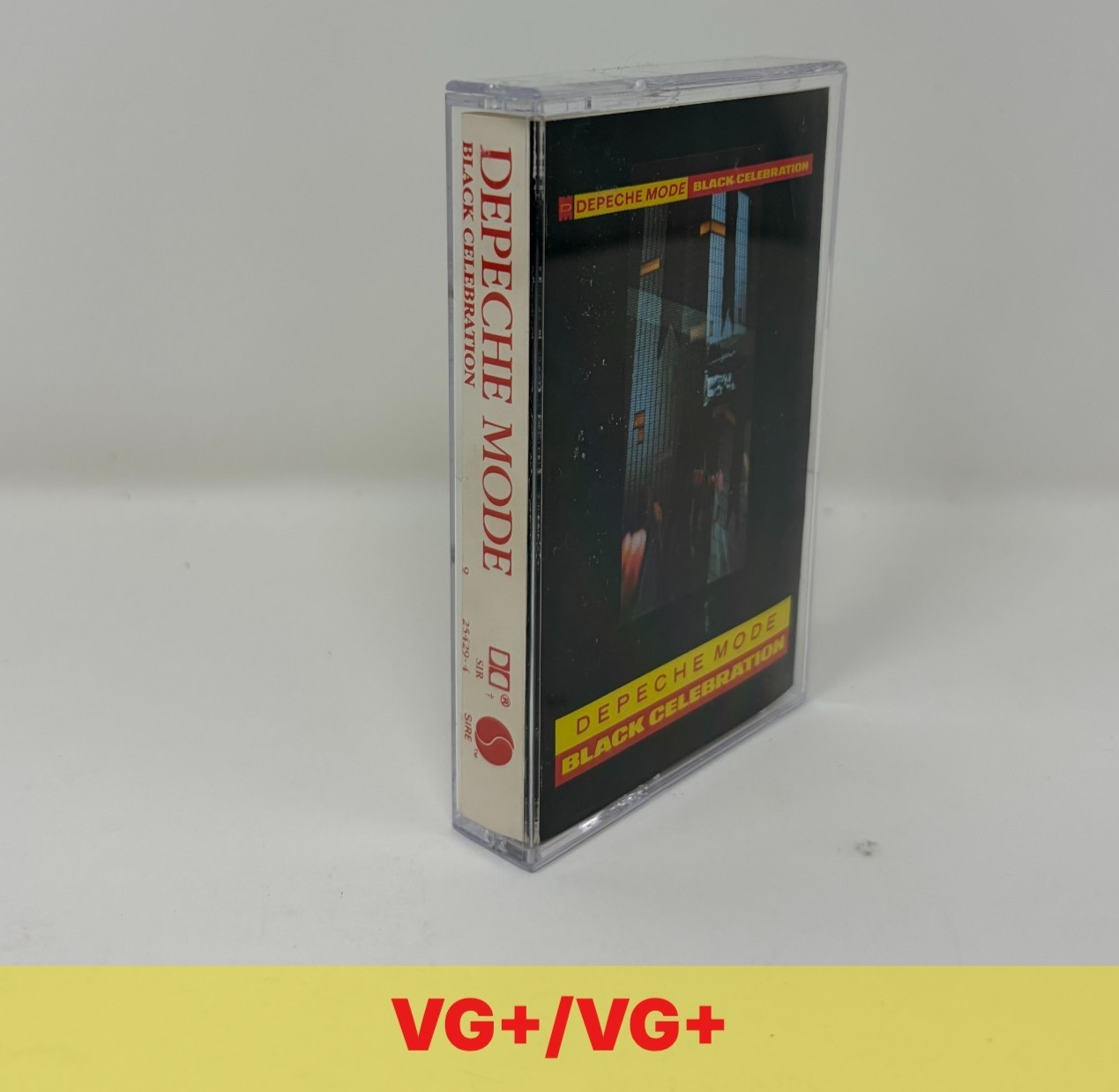 Depeche Mode Black Celebration Vintage Cassette 1986 Sire Mute VG+/EX