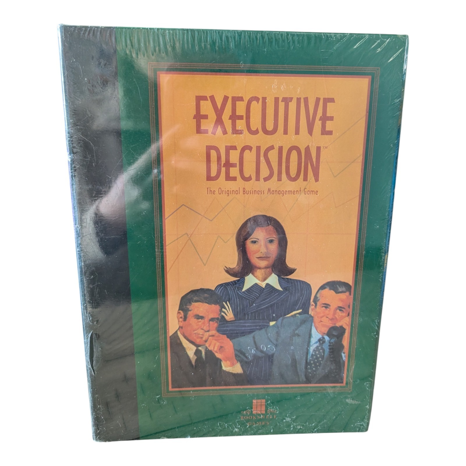 Vintage 1971 3M Bookshelf Series Executive Decision Board Game Factory Sealed 