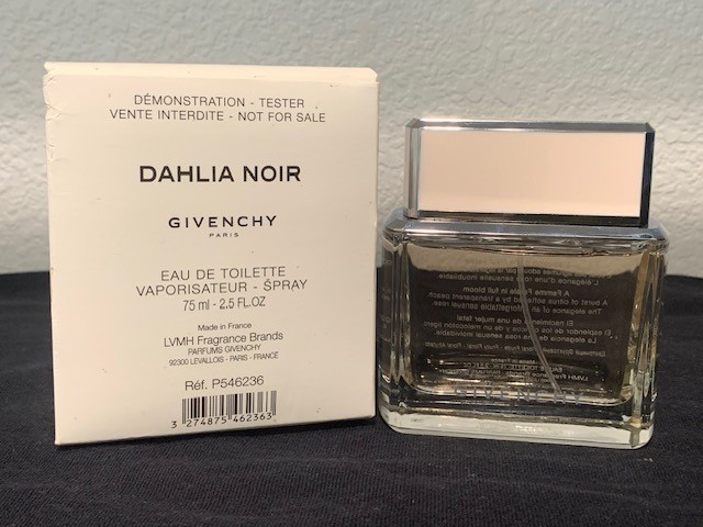 VINTAGE Givenchy Dahlia Noir EDT 75ml 2.5oz TESTER New In Box Discontinued RARE
