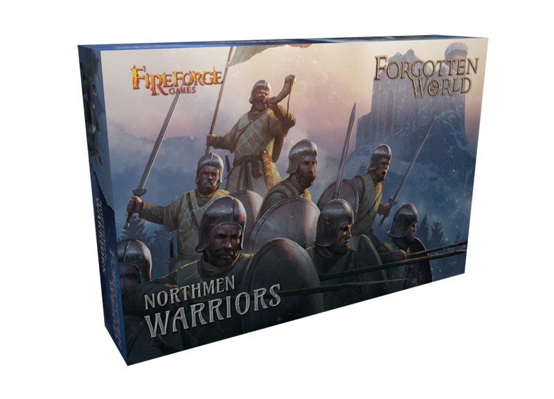 FIREFORGE GAMES FWNO01-BS FORGOTTEN WORLD NORTHMEN WARRIORS 28mm 18-MULTI-PART