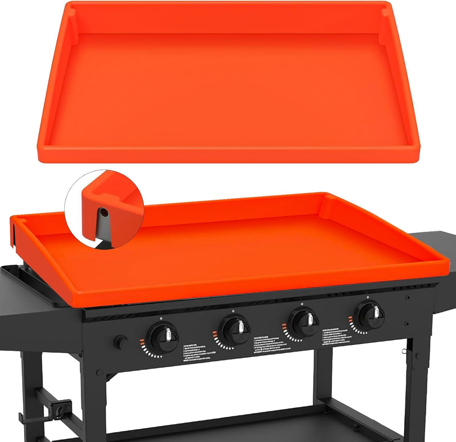 36 Inch Griddle Cover Mat for Blackstone Griddle Full Wrap-Around Protection...