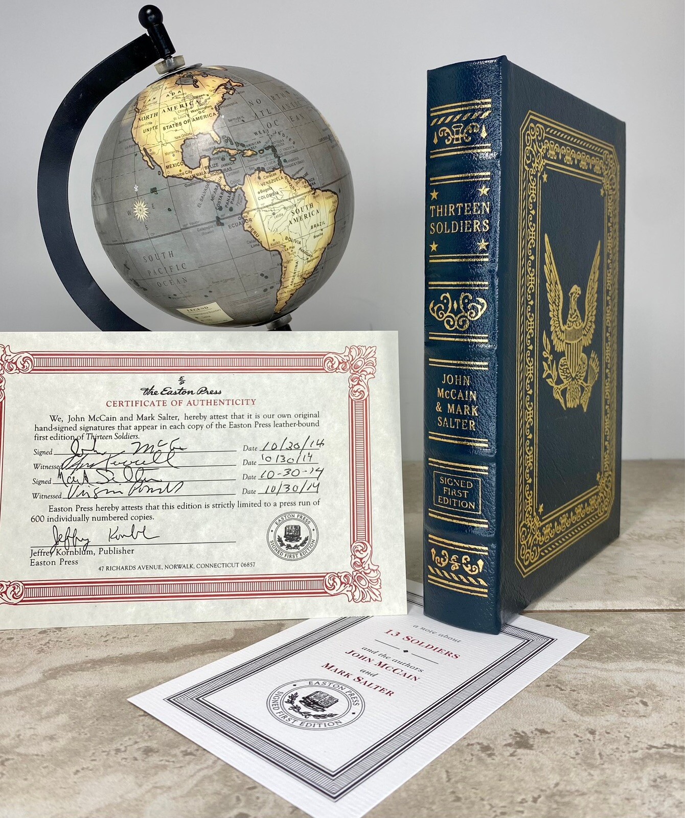 Thirteen Soldiers by John McCain and Mark Salter-Limited to 600-First Edition
