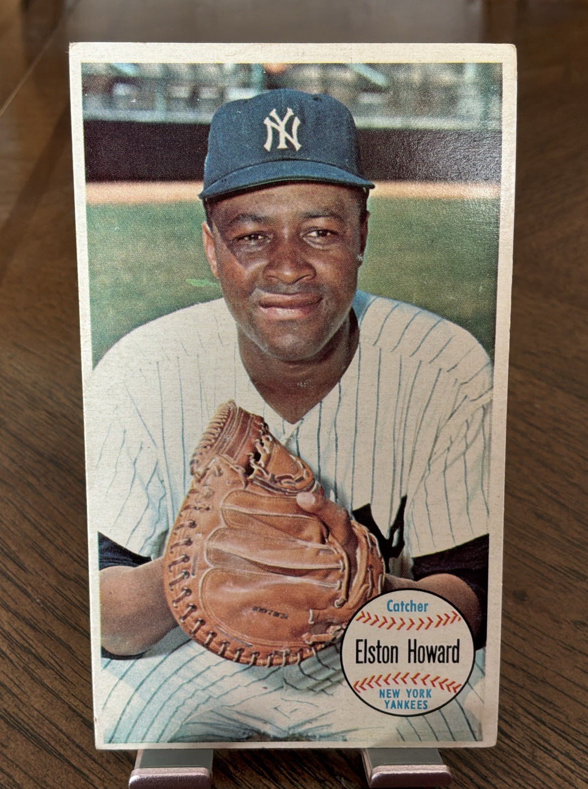 Topps 1964 Topps Giants Elston Howard New York Yankees #21 MVP Card