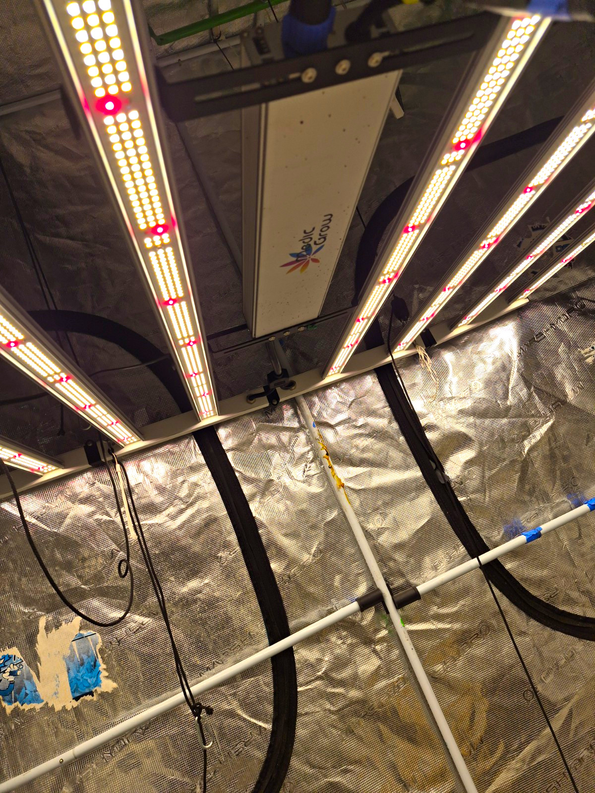 Medic Grow 800 WattFull Spectrum LED Grow Light w/ Adjustable Frame