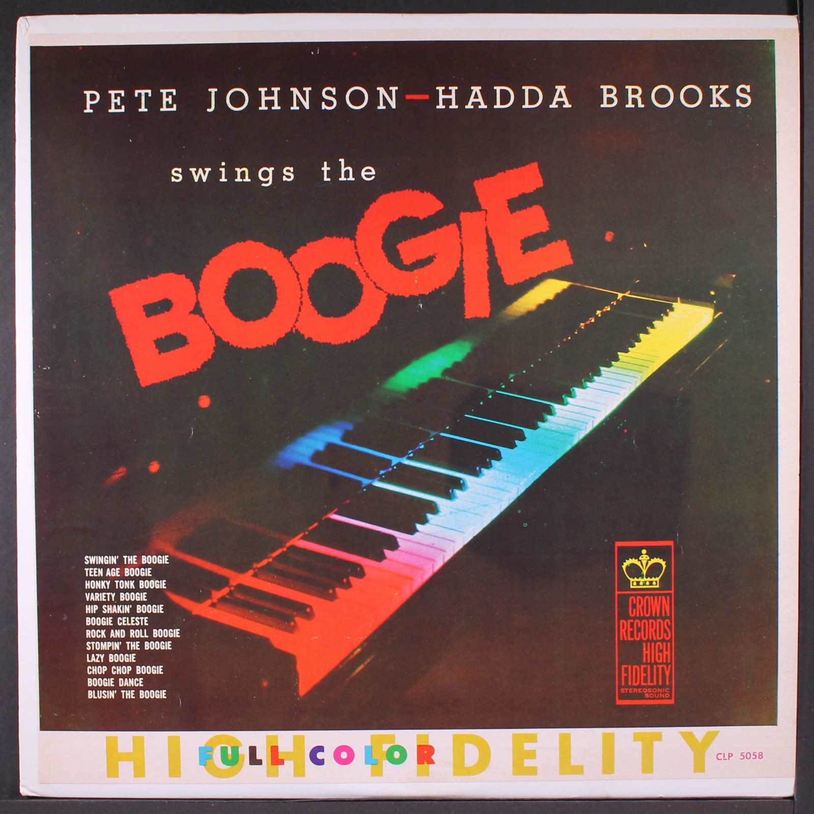 PETE JOHNSON / HADDA BROOKS: swings the boogie CROWN 12\