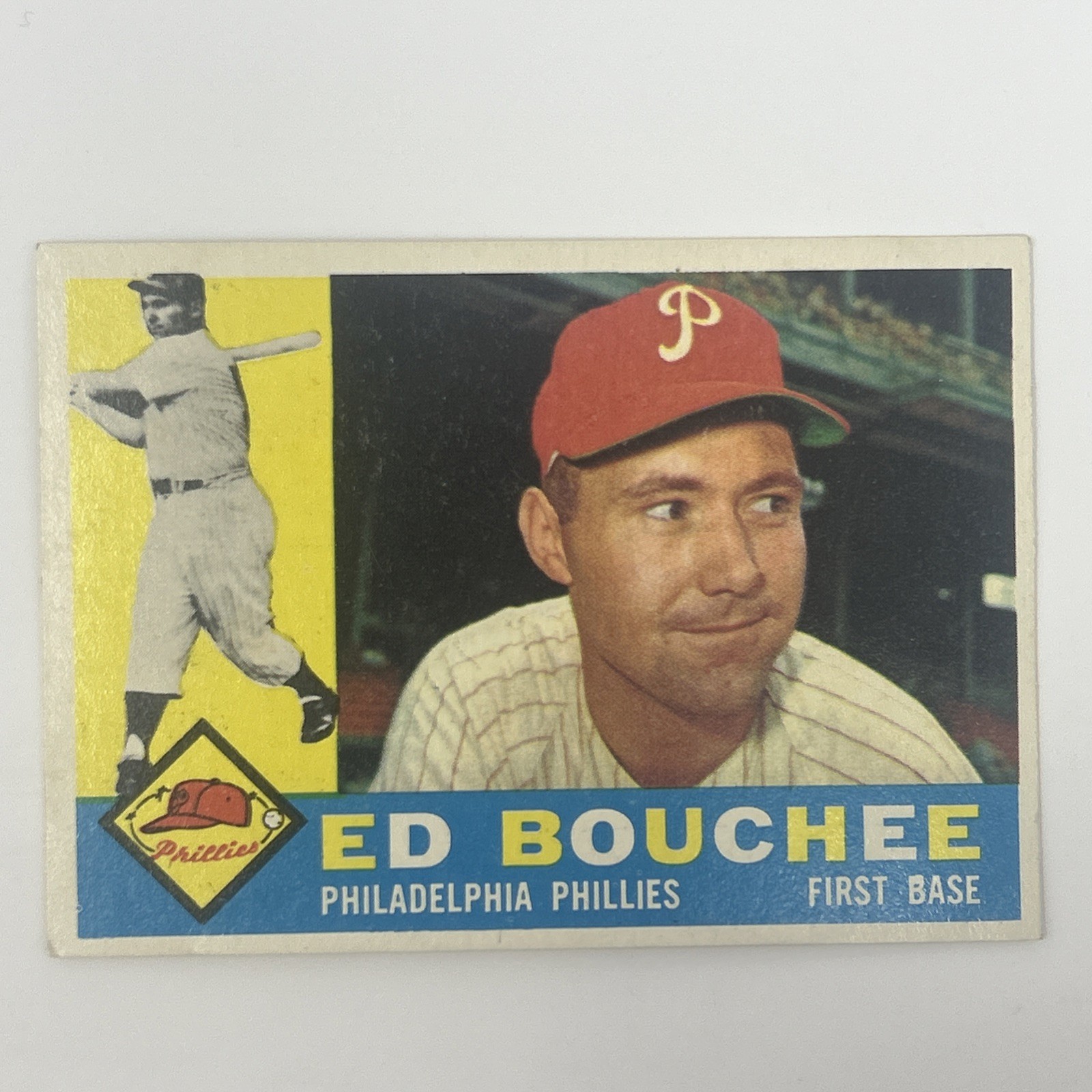 1960 Topps - Ed Bouchee #347 1960 Topps - Ed Bouchee #347