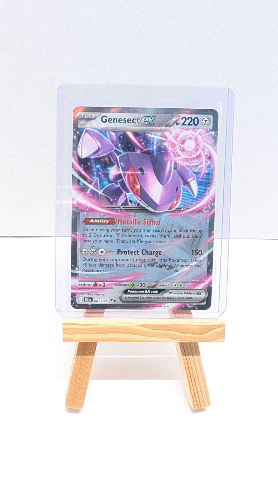Pokémon TCG, Genesect Ex 067/086 - Black Bolt