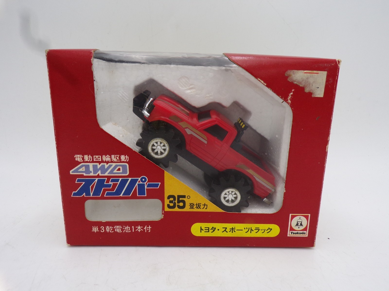 RARE Tsukuda Hobby 4WD Red Toyota SR5 Pick Up Schaper Stomper 4x4 Rough Riders 3