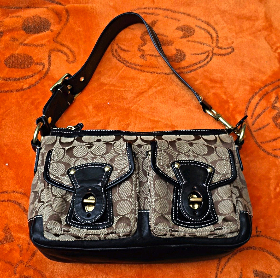 Coach Legacy Signature Shoulder Bag – Style F12889
