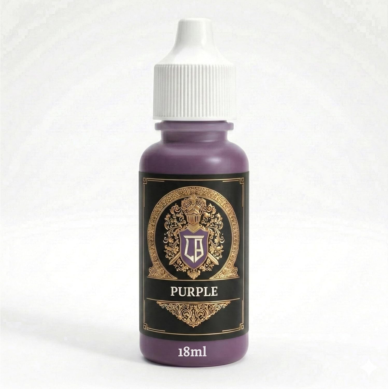 Ludus Bellum Model Paint for Miniatures 18ml Dropper Bottle - Purple