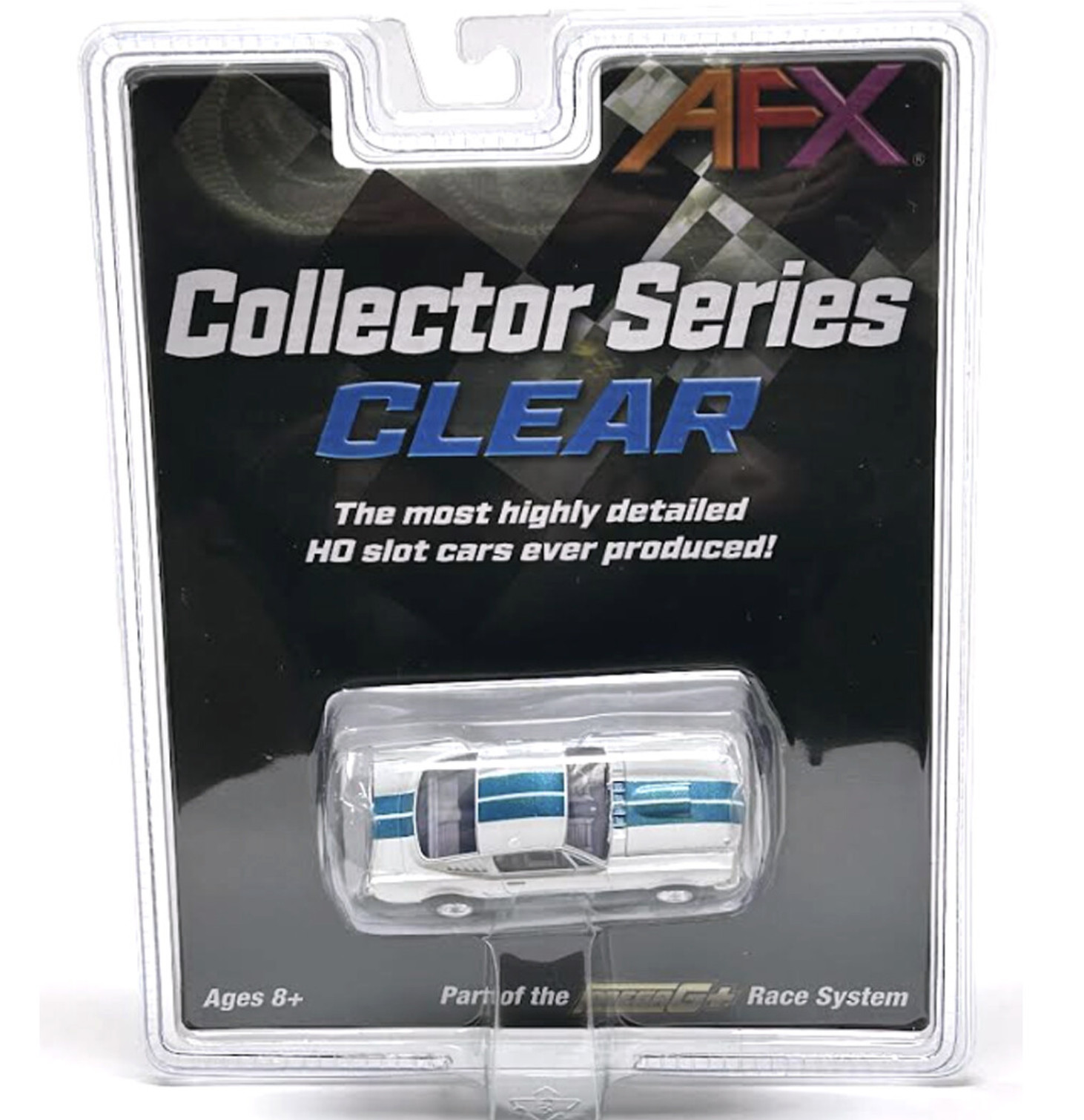 NEW AFX 22068 1965 Shelby GT35 White / Blue HO Scale Slot Car AFX22068 ~~