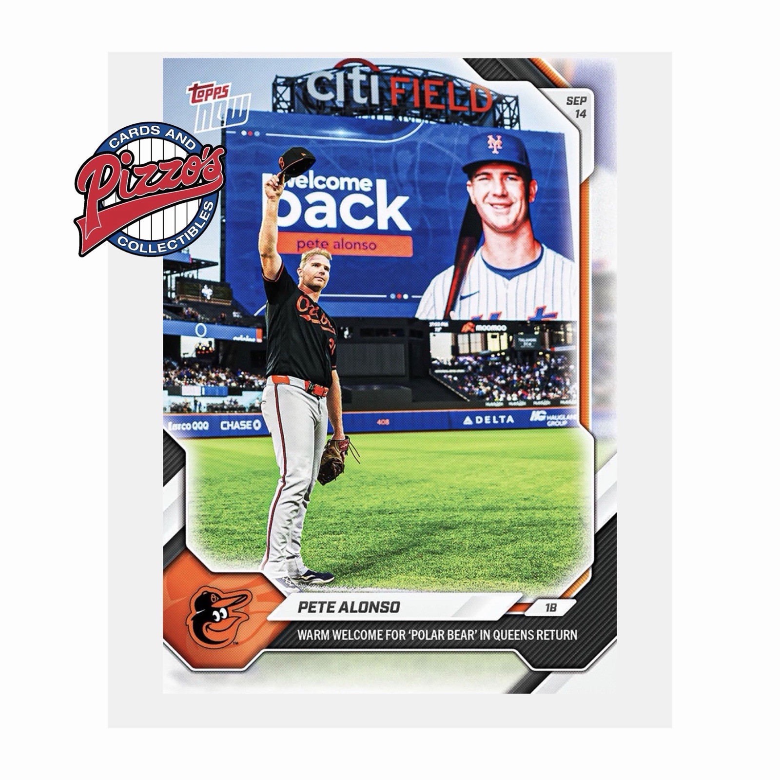 Pete Alonso Welcome Back To Queens 2026 MLB Topps NOW Card 675 Presale