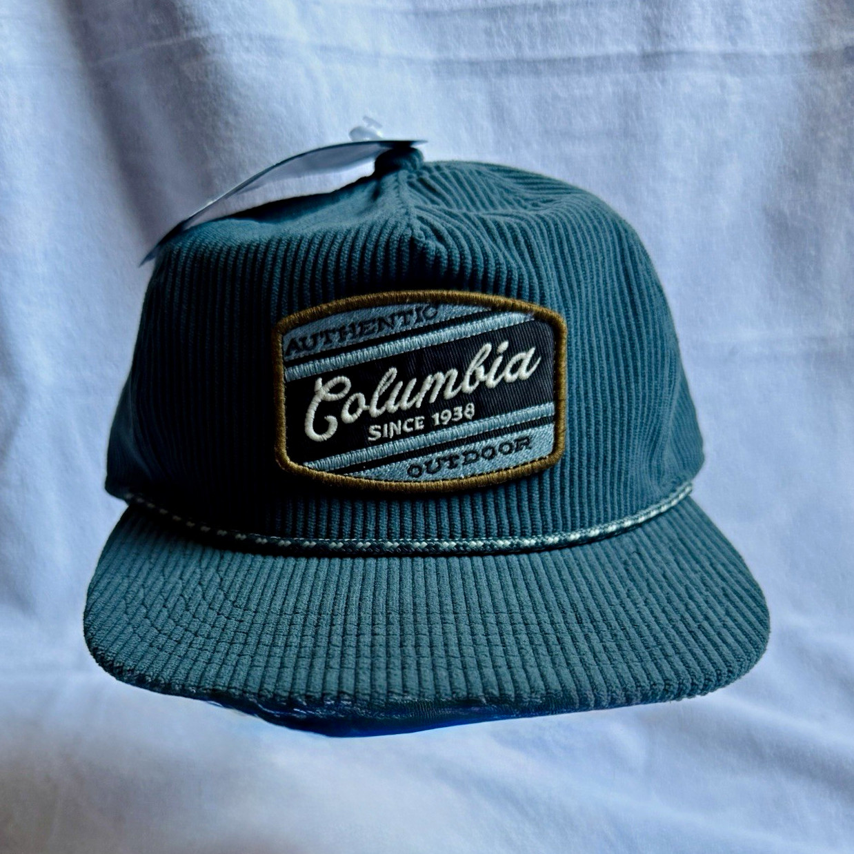 Columbia Unisex Outdoor Snapback Hat Adjustable Solid Blue One Size