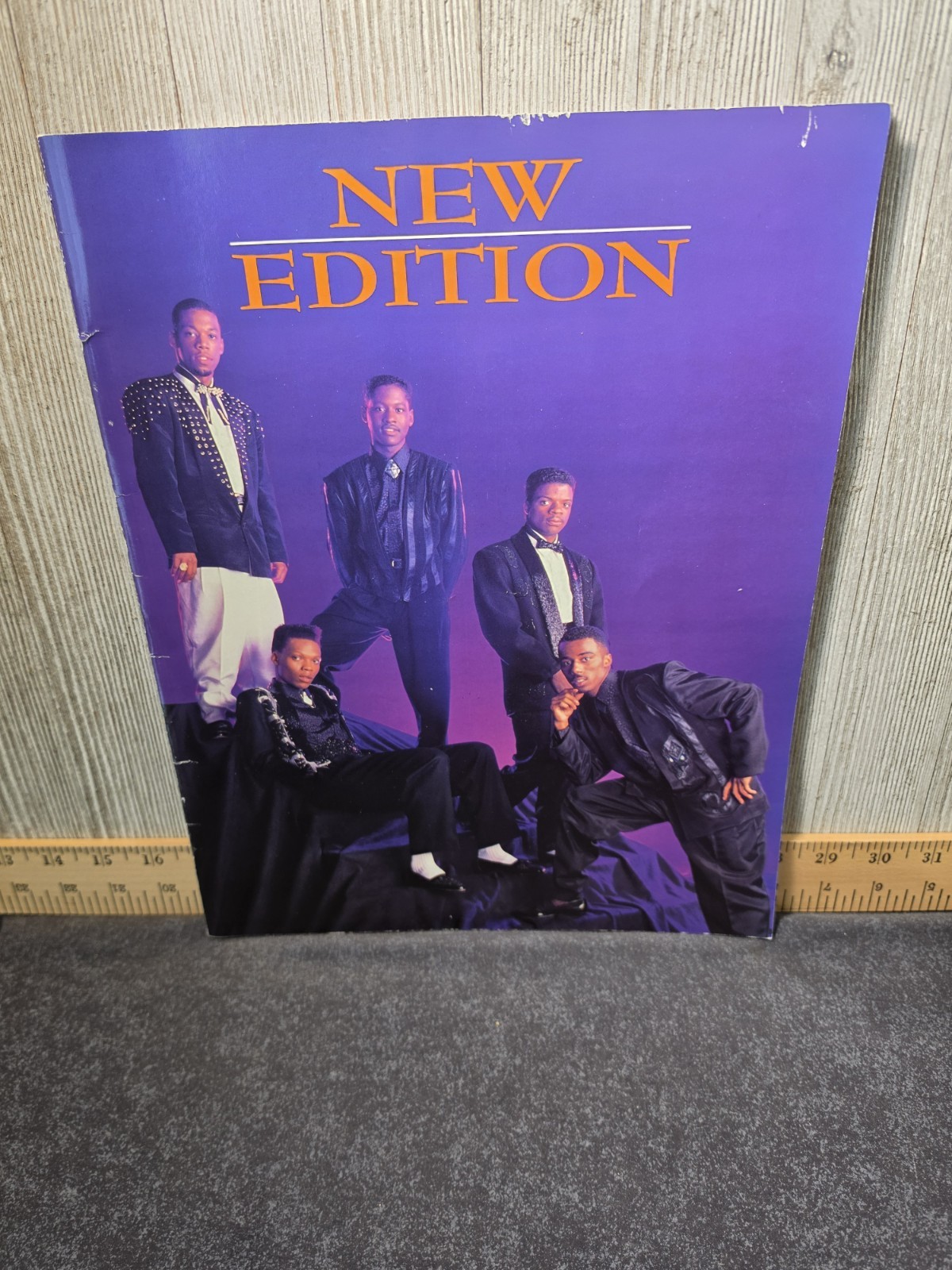 VTG 1988 NEW EDITION HEARTBREAK TOUR PROGRAM PICTURE BOOKLET  11\
