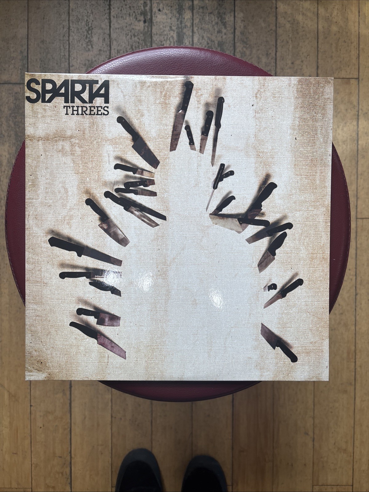 Sparta - Threes Vinyl 2xLP White 2007 Original Press.