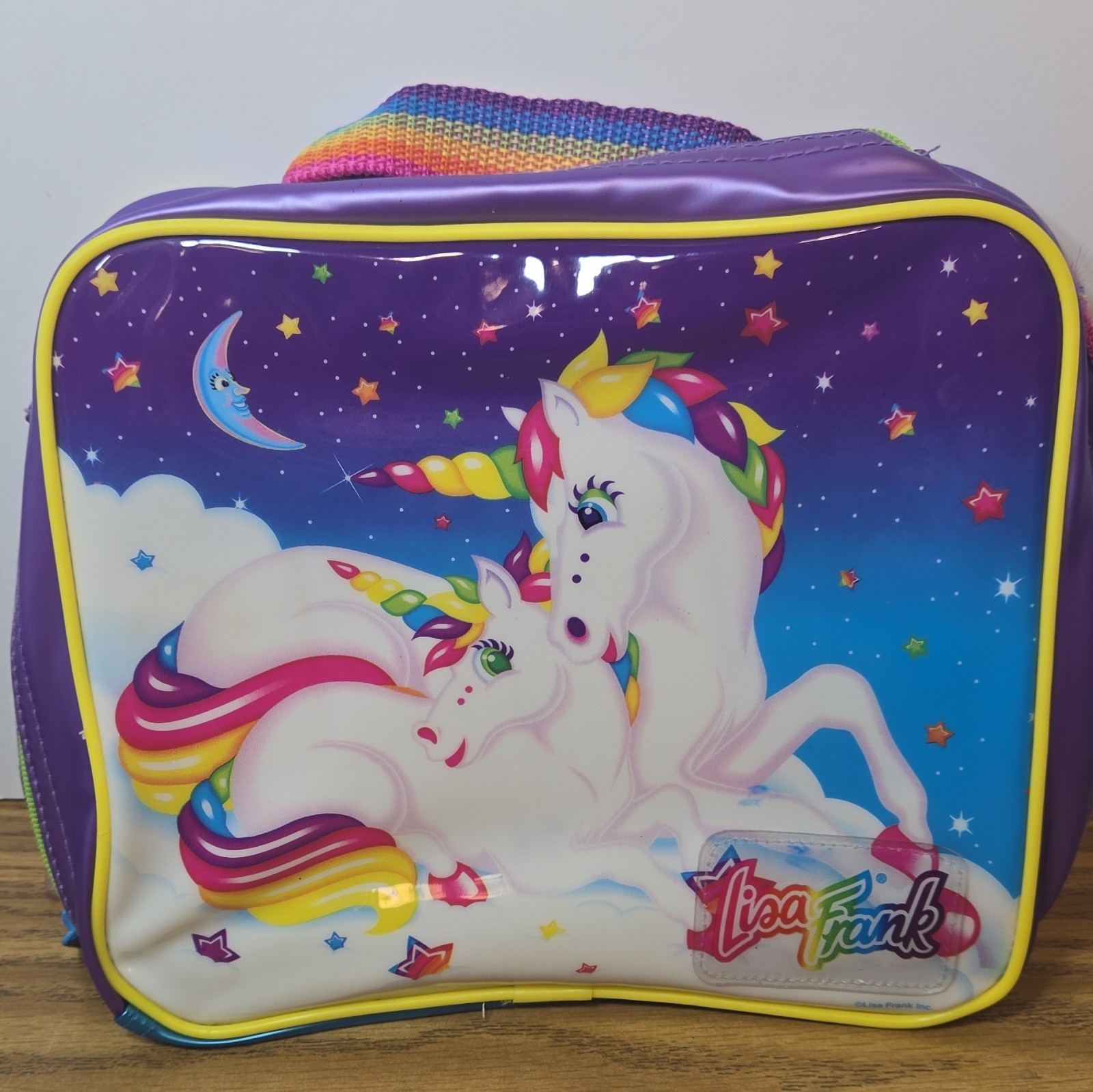Vintage Lisa Frank Lunch Bag Rainbow Horse Insulated Small Purse Lunch Bag Vintage Lisa Frank Lunch Bag Rainbow Horse Insulated Small Purse Lunch Bag