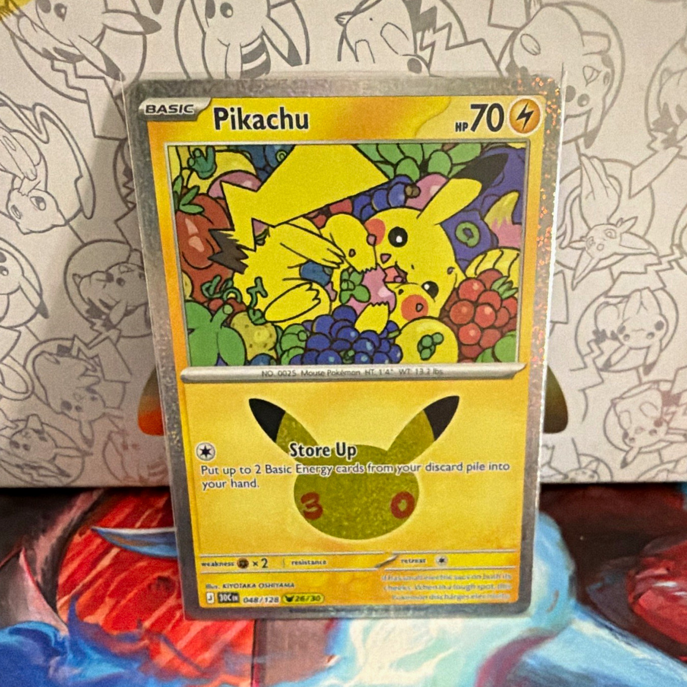 The Pokémon Company Pokémon TCG Pikachu 30th anniversary