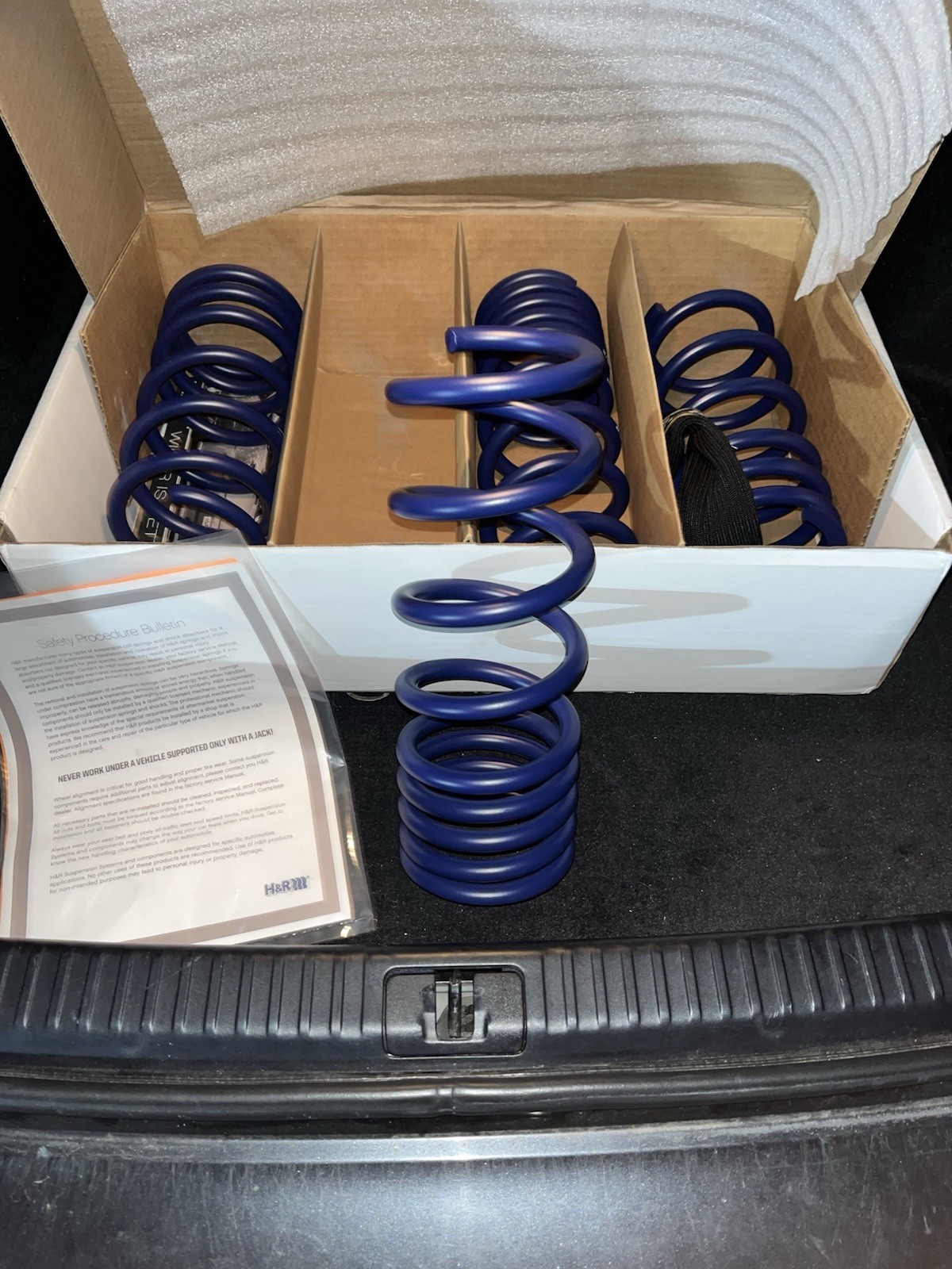 H&R Lowering Springs for Lexus IS250 AWD 2006-2013