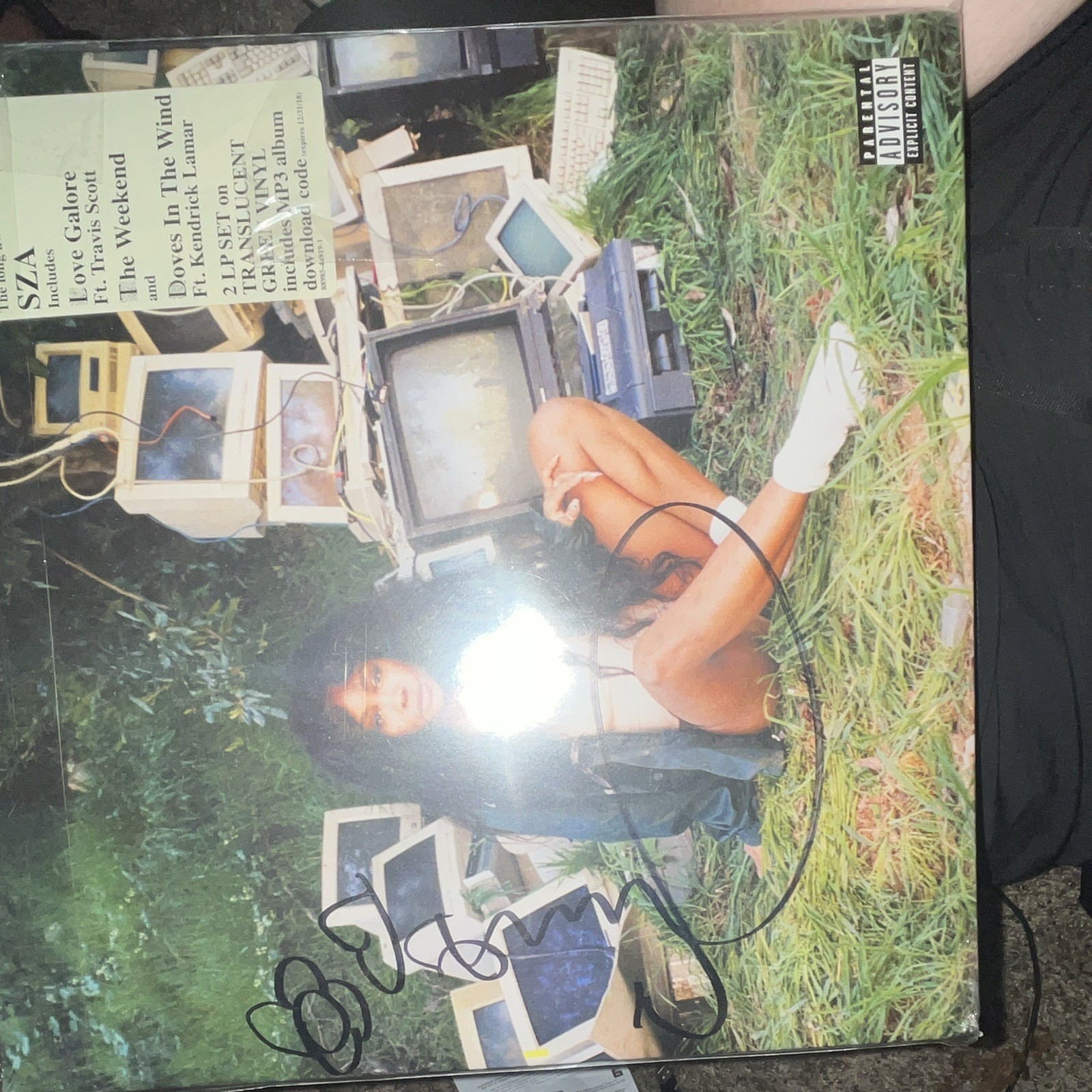 SZA Ctrl Signed Original Music Record Autograph Not Authenticated