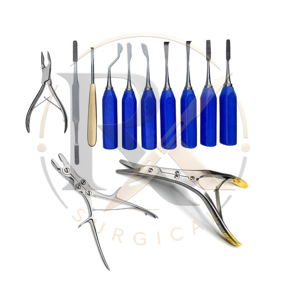 Rhinoplasty Instruments Preservation Set German Stainless Steel Plastic Surgery
