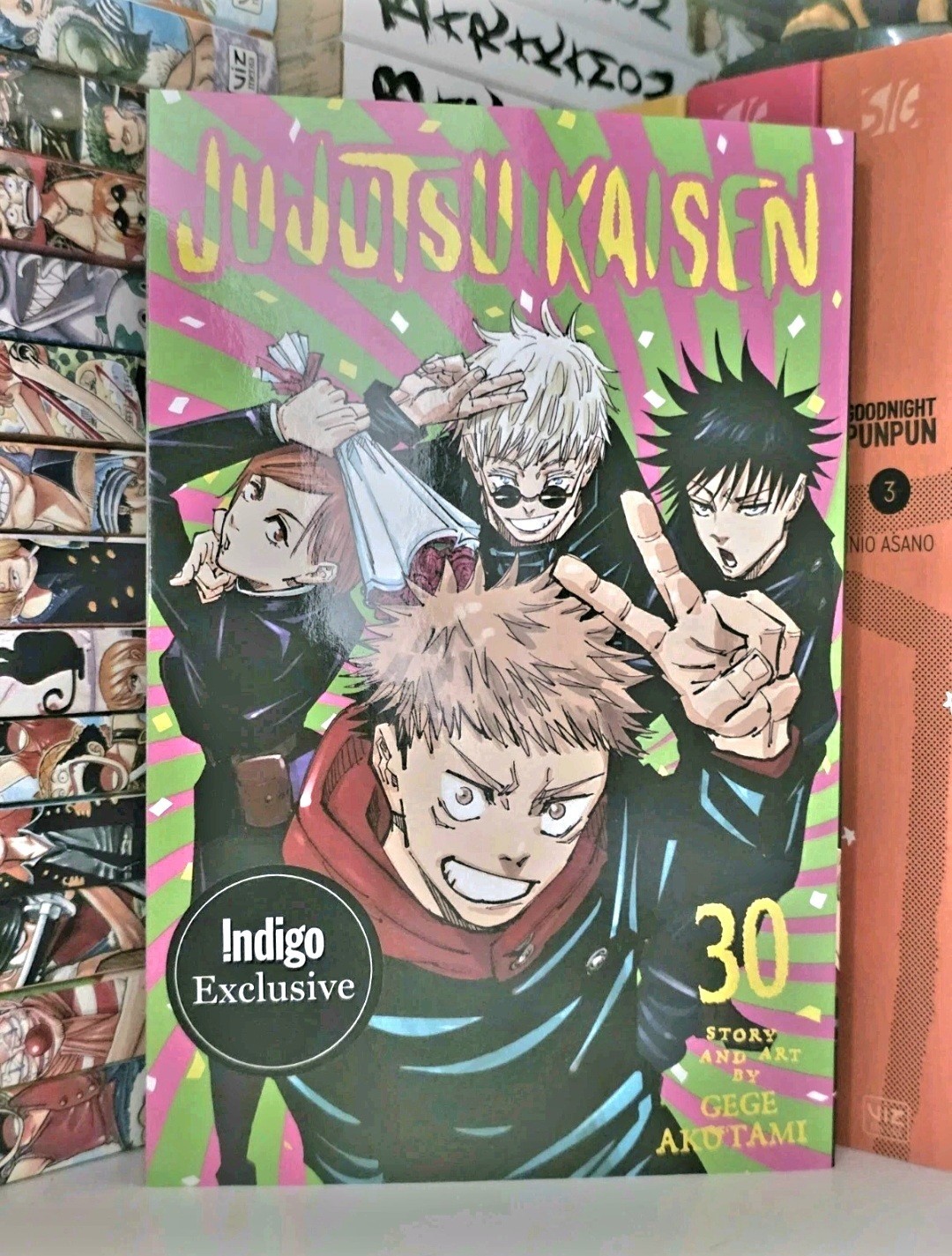 Jujutsu Kaisen Vol 30 Indigo / BAM Exclusive Cover by Gege Akutami Manga English