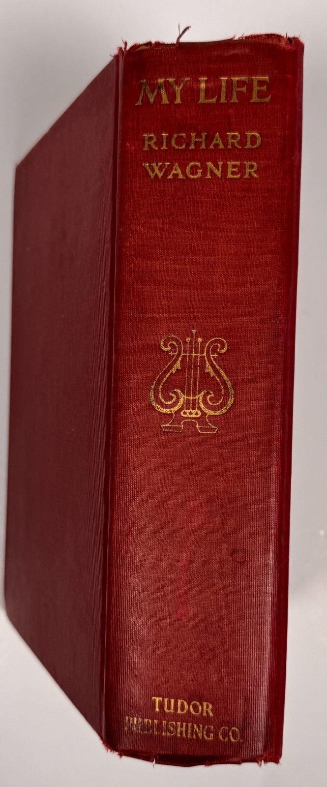 Richard Wagner My Life 1936 Tudor Antique Composer Autobiography HC