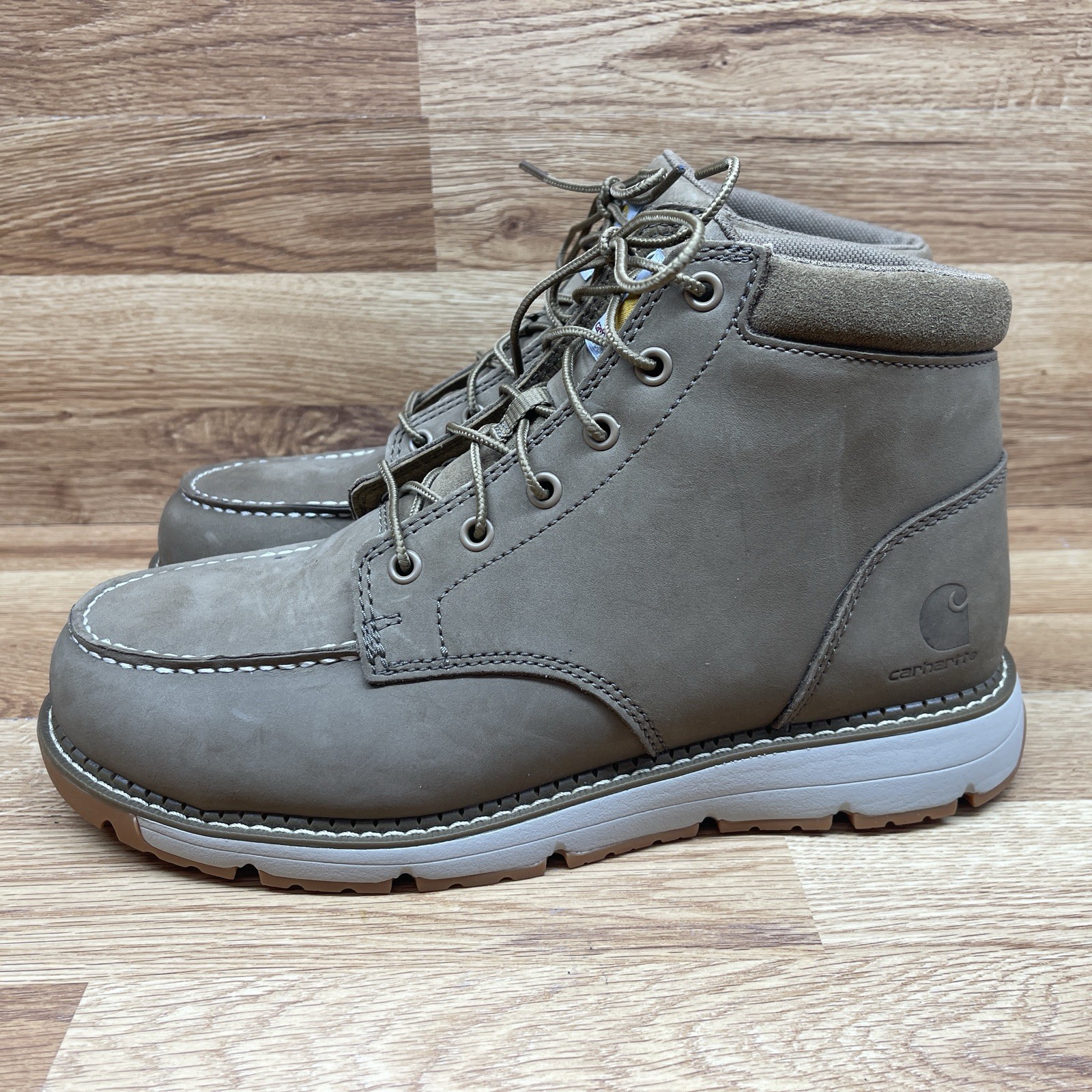 Carhartt FM5212-M Millbrook 5 Waterproof Wedge Work Boots for Men - Coyote - 10w