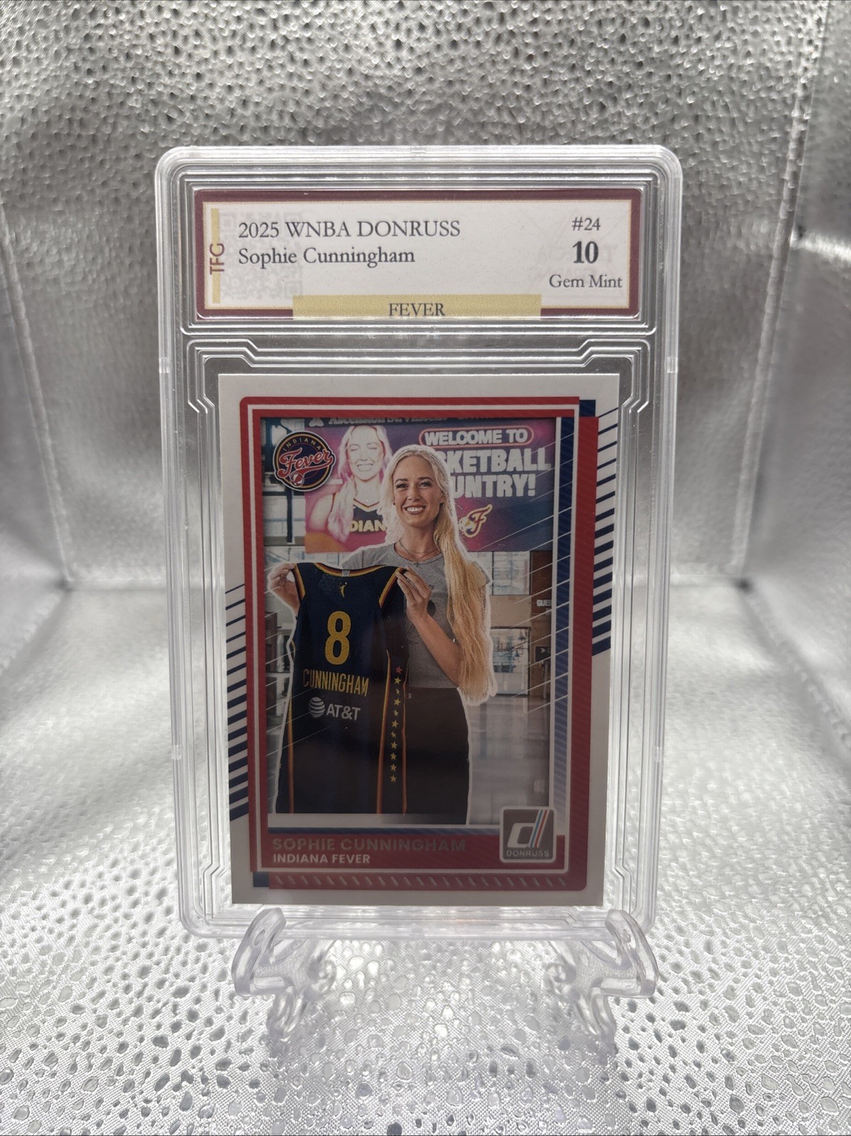2025 WNBA Donruss Sophie Cunningham #24 GEM 10 2025 WNBA Donruss Sophie Cunningham #24 GEM 10