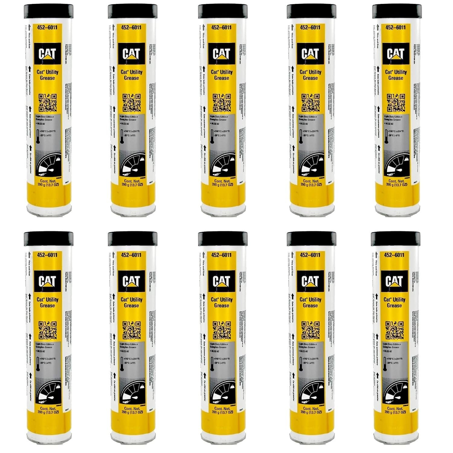 CAT Utility Grease 10 tubes 452-6011