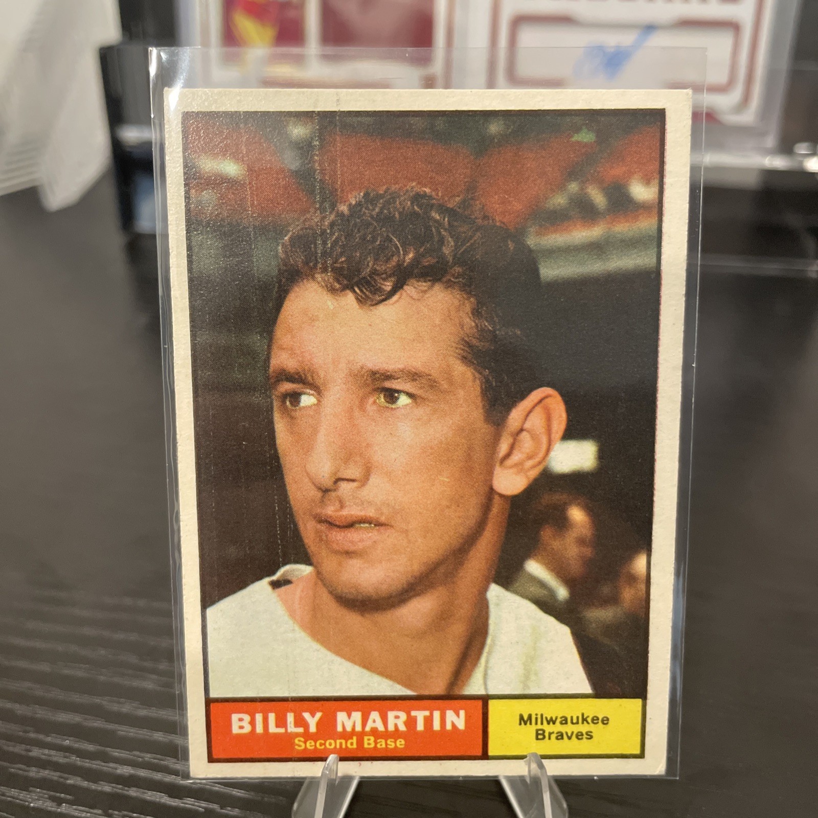1961 Topps #89 BILLY MARTIN New York Yankees EXMT