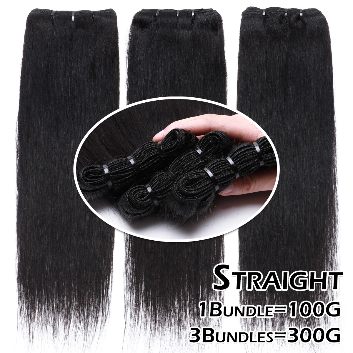 8-30Inch Human Hair Bundles Curly Wave Bundles Wefts Remy Virgin Hair Extensions
