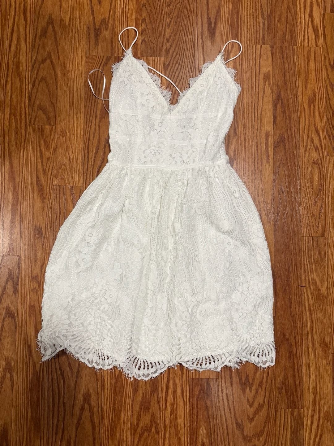 NWT Twosisters The Label Aurelia Lace Mini Dress in White