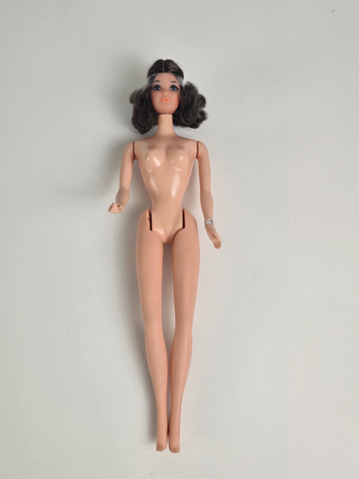 Vintage 1972 Barbie Walk Lively Miss America Steffie Brunette Mattel 