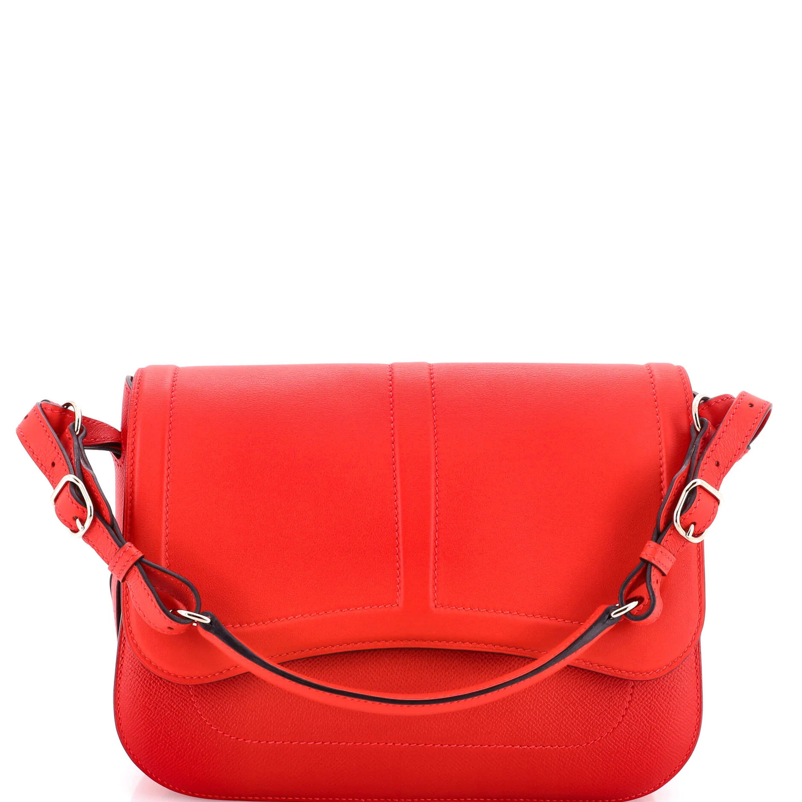 Hermes Harnais Shoulder Bag Epsom and Tadelakt Hermes Harnais Shoulder Bag Epsom and Tadelakt